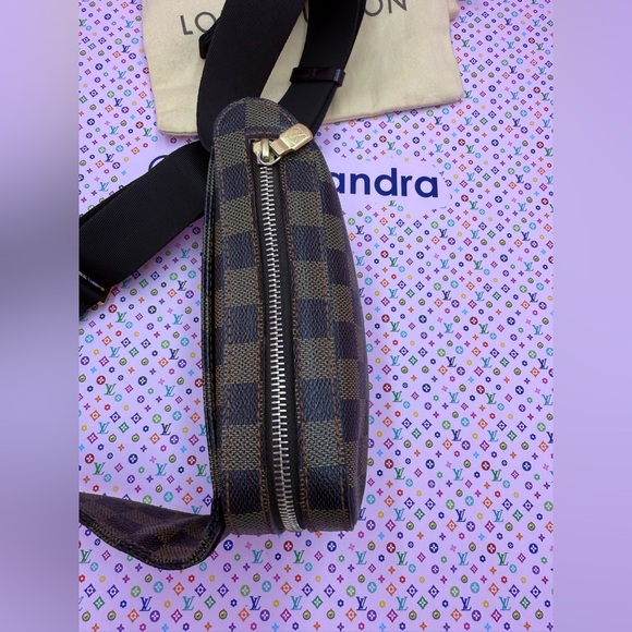 Authentic Louis Vuitton Damier Ebene Geronimo Bum/Sling Crossbody Bag - Picture 9 of 14